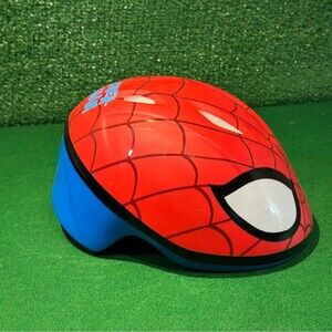 Marvel Spider-Man Spidey Eyes Bell Bike Helmet, Red, Toddler 3+ (48-52cm)